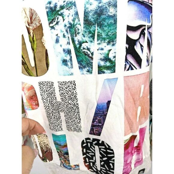 MOLO girls 10 US Sweatshirt Size 140 Alphabet Graphic Print Marina Molo Star - Picture 6 of 10